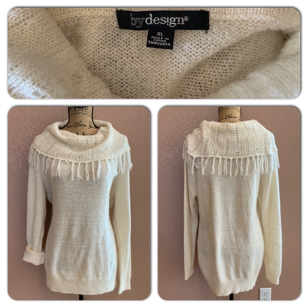 Cream Knit Sweater